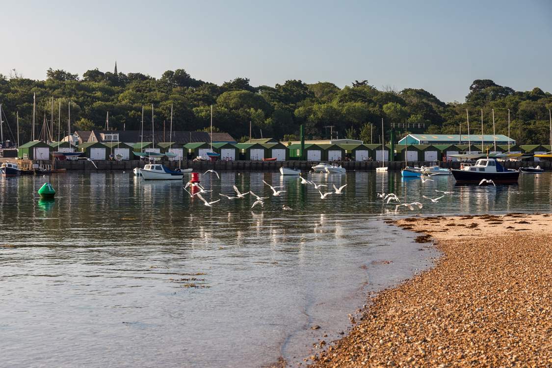 Take a leisurely walk along the nearby picturesque Bembridge Harbour.