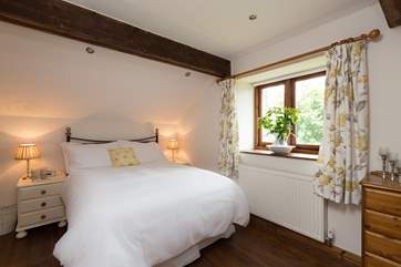 This is the second double bedroom. This bedroom has an en suite shower, WC and wash-basin.