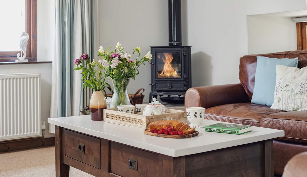 Relax into your holiday in the sitting-room.