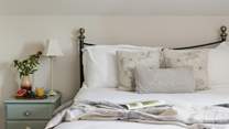 Both bedrooms offer the perfect spot to recharge after a day of exploring north Devon. 