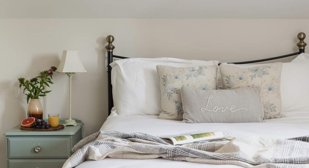 Both bedrooms offer the perfect spot to recharge after a day of exploring north Devon. 