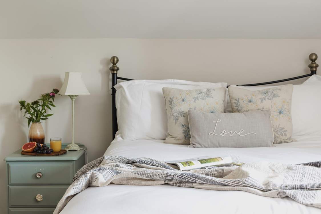 Both bedrooms offer the perfect spot to recharge after a day of exploring north Devon.