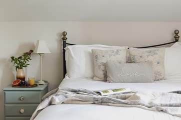 Both bedrooms offer the perfect spot to recharge after a day of exploring north Devon.