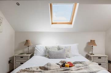 The high ceilings and beam add character to this top quality barn conversion.