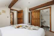 The en suite WC with sink.