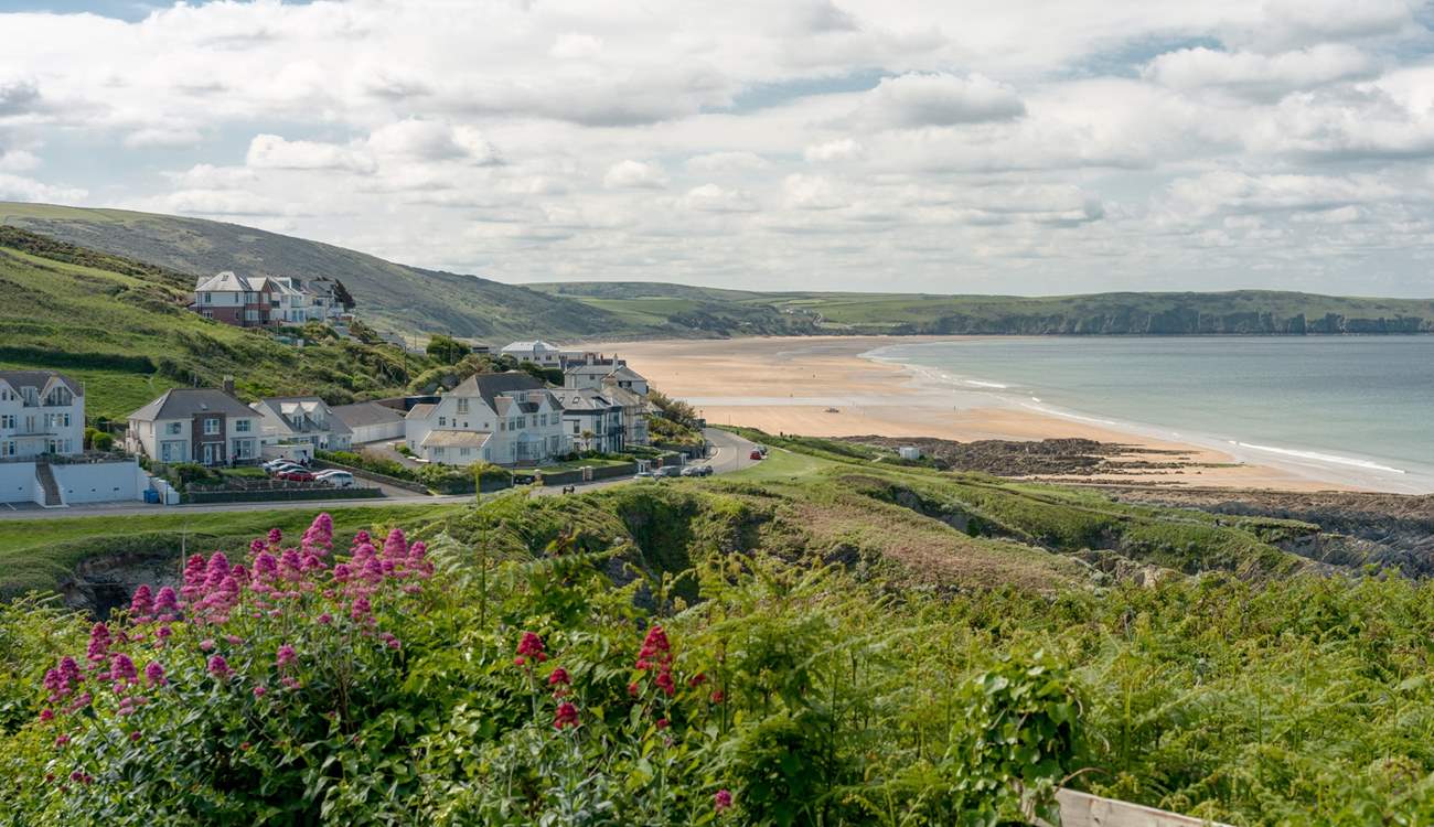 Woolacombe is one of many stunning beaches on the north coast.