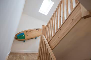 The stairway.