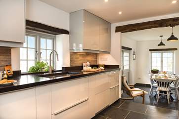 The soft muted tones throughout The Linhay make for a very restful holiday.