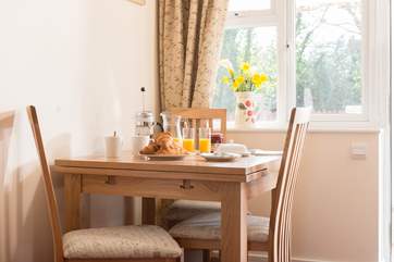 Enjoy a sunny holiday breakfast.