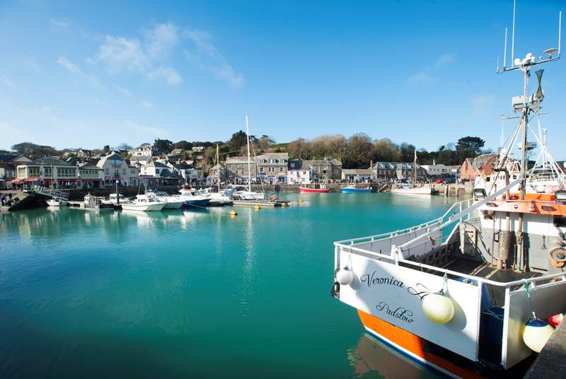Ever popular Padstow is only a short drive away - browse the shops, grab some delicious bites, cooked up by Mr Stein perhaps or join a boat trip.