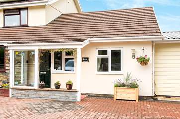 A very warm welcome to Little Meadowside, which is attached to the owner's home.