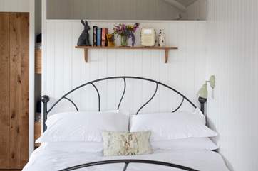 The comfy king-size bed - perfect for returning to after a day of exploring.