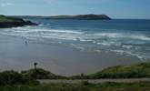 The beach at Polzeath is a surfer's paradise. - Thumbnail Image