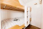 The kids will love the bunk beds in their private nook