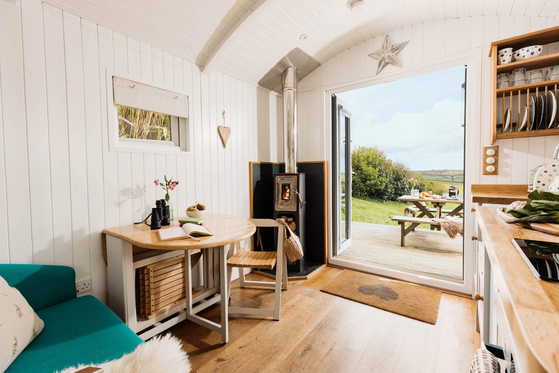 Thoughtful touches abound in the bright and airy interior