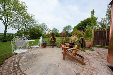 Sit out in the great outdoors, read a book, have a cuppa and just relax.