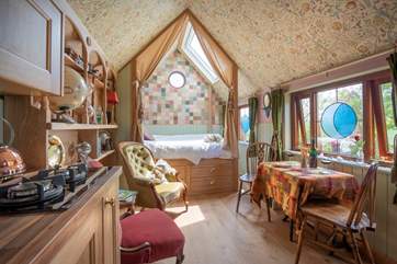 The inside is just stunning as the outside, with lovingly thought-out detail wherever you look.