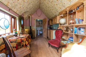 Not only is it gorgeous inside, but there is also everything you could need for a comfortable stay.