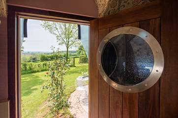 Whether you're inside or outside, this is a spectacular retreat.