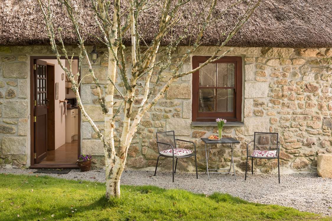 A lovely spot for an afternoon aperitif.