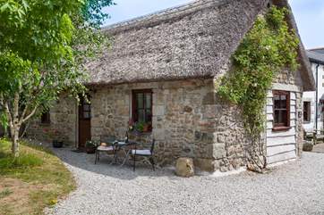 Sit outside and enjoy a chilled glass of wine.