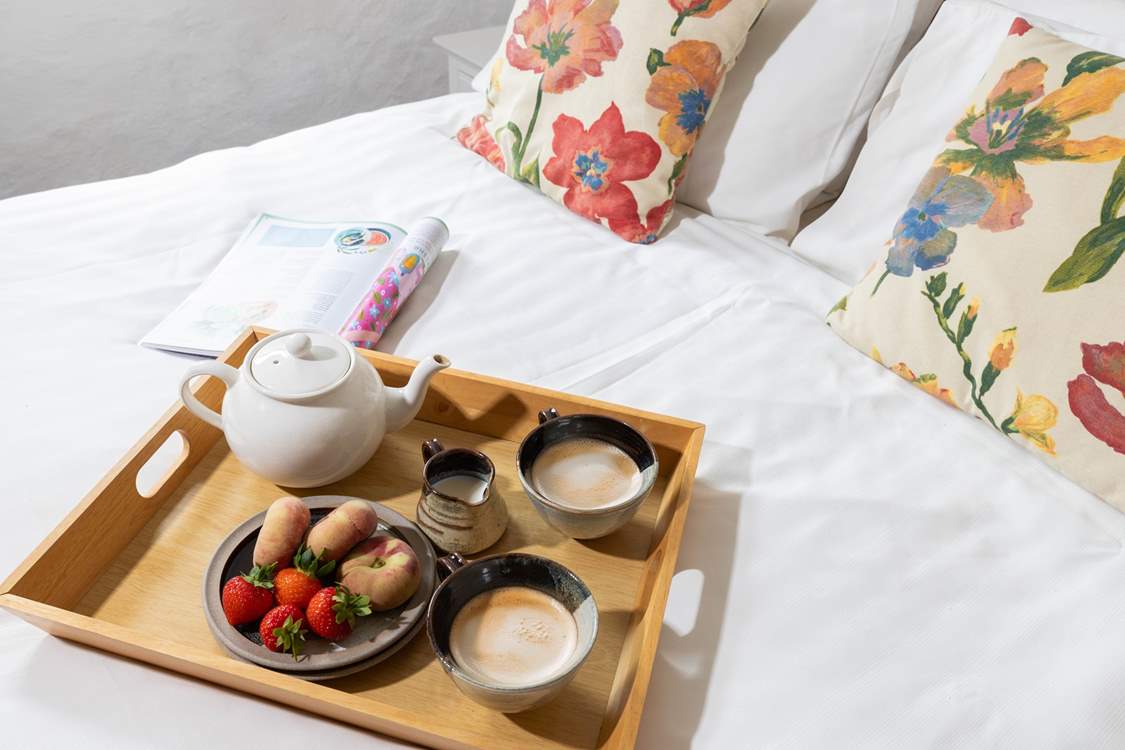 Breakfast in bed!