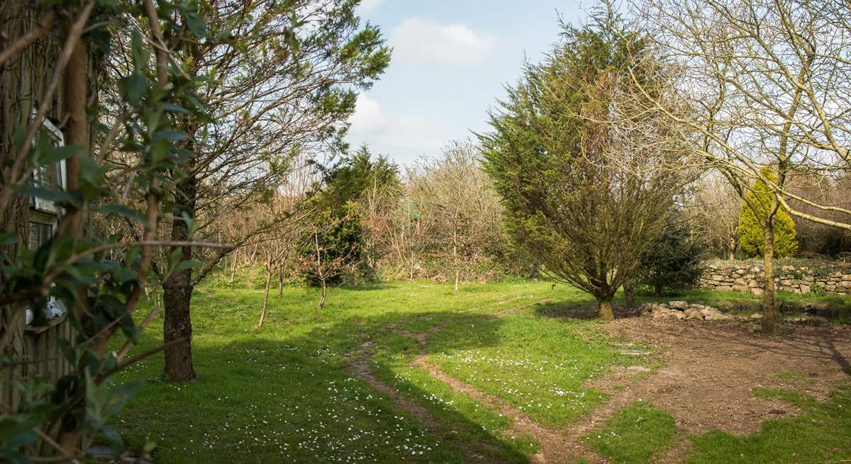 Enjoy exploring the 10 acres of land which lead to the public footpath.