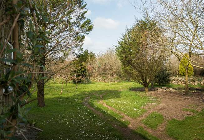 Enjoy exploring the 10 acres of land which lead to the public footpath.