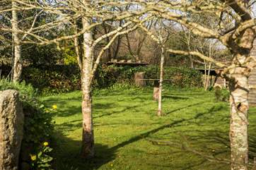 The communal garden space, where you might bump into the lovely owners.