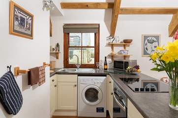 The kitchen.