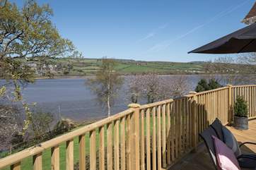 Views out over the water are spectacular. You can see for miles.