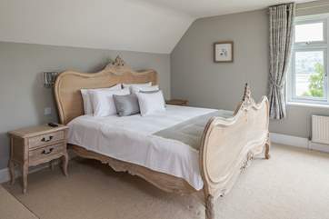 The master bedroom offers the most amazing super-king size bed. (Bedroom 2)