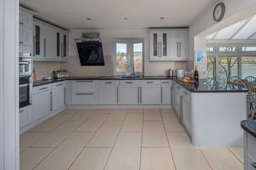 Very spacious kitchen, perfect for whipping up a feast.