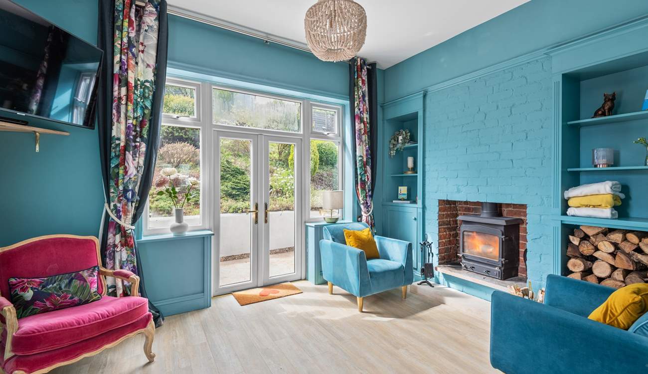 Take your morning coffee in front of the warming wood-burner or outside in the Devonshire sunshine, the choice is yours.