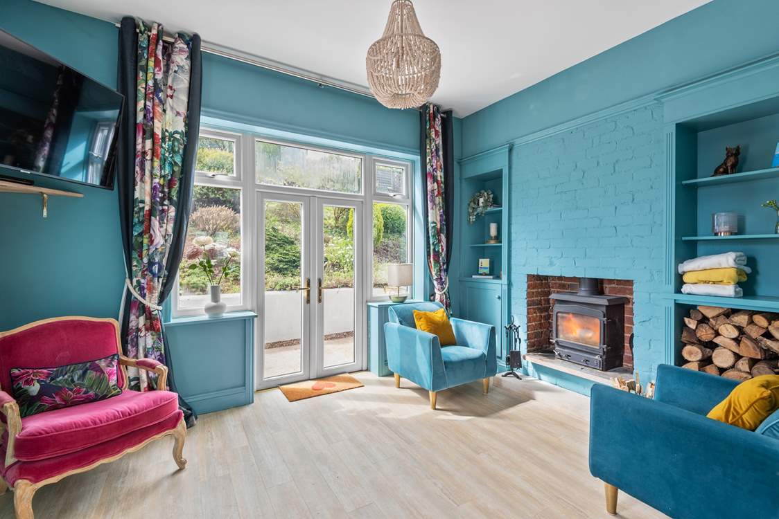 Take your morning coffee in front of the warming wood-burner or outside in the Devonshire sunshine, the choice is yours.