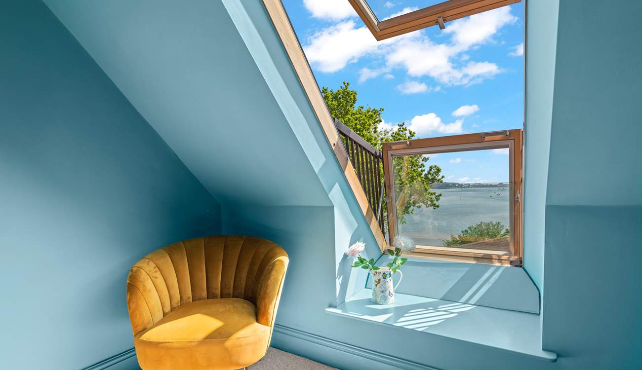 A gorgeous spot to sit and dream in bedroom 5.