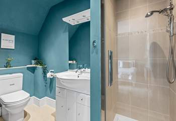 This is the stylish en suite shower-room to bedroom 4.
