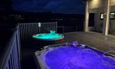 Bubbling away in the hot tubs is the perfect end to any day. - Thumbnail Image