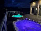 Bubbling away in the hot tubs is the perfect end to any day.