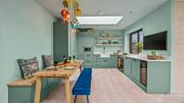 Dining together in this charming space is such a treat.