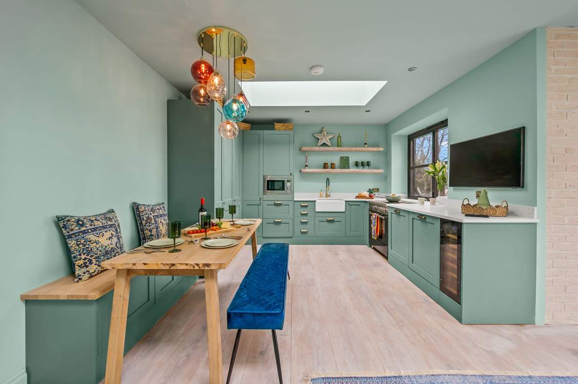 Dining together in this charming space is such a treat.