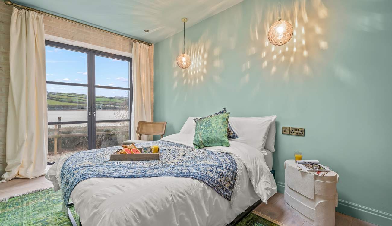 Bedroom 6 is so inviting and is home to a standard double bed.