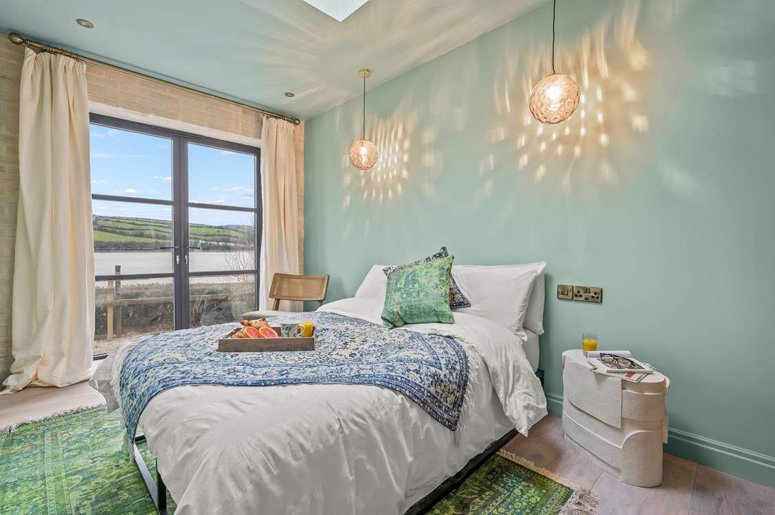 Bedroom 6 is so inviting and is home to a standard double bed.