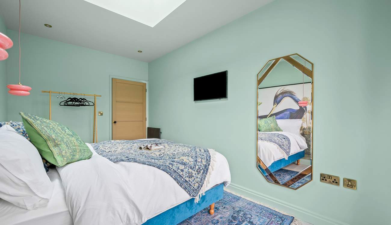 Another fabulously inviting bedroom. Perfect for that good night's slumber.