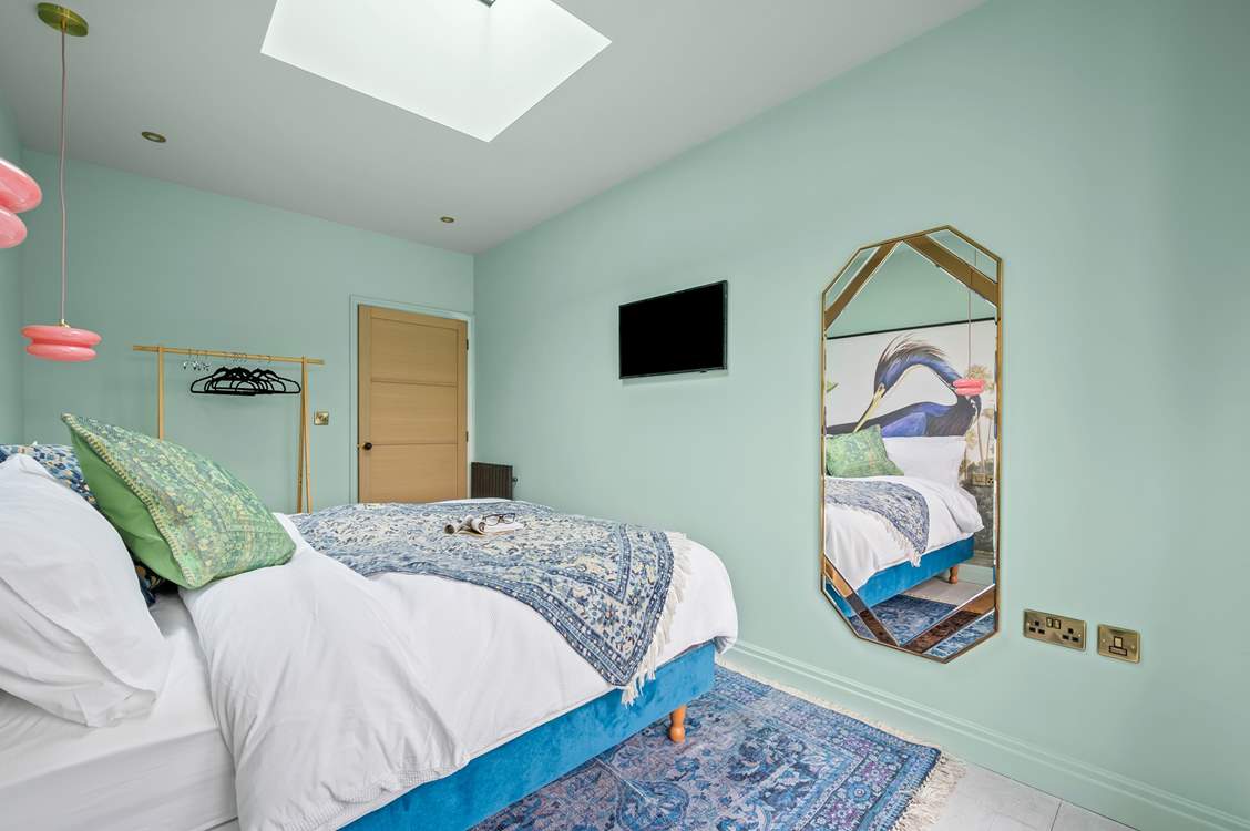 Another fabulously inviting bedroom. Perfect for that good night's slumber.