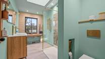 The family bathroom.