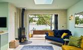 Snuggling up in front of the wood-burner, enjoying such fabulous waterside views is simply glorious. - Thumbnail Image