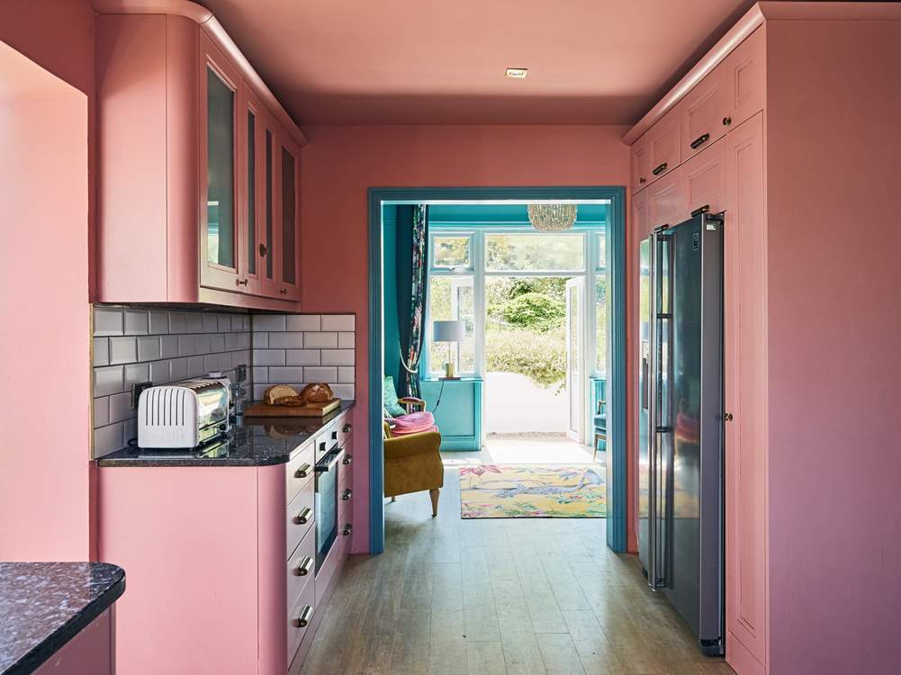 There's plenty of space for all your holiday treats in the fridge/freezer.