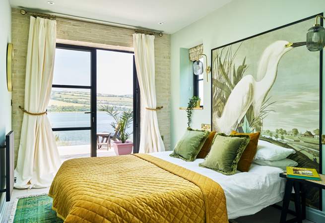 Bedroom 8 is home to this very inviting king-size bed, which is also complimented by an en suite shower-room.