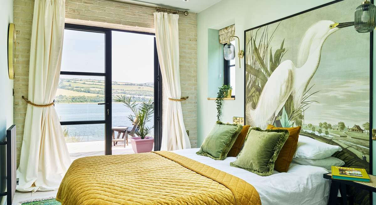 Bedroom 8 is home to this very inviting king-size bed, which is also complimented by an en suite shower-room.